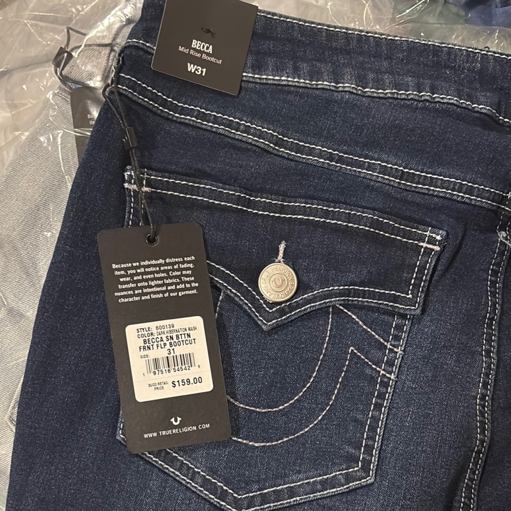BECCA Blue Boot Cut Jeans Premium Quality